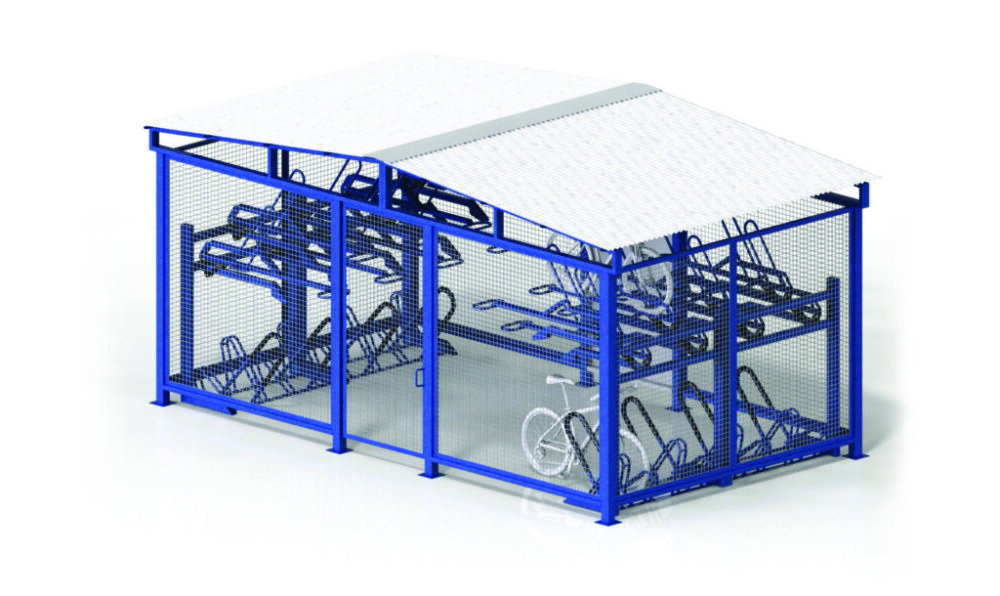 MHBC21 Bike Cages Tiered Storage All 1024x610