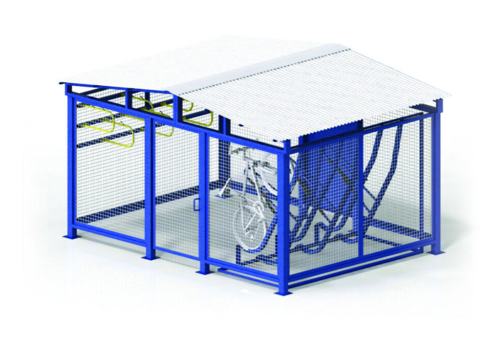 MVBC01 Bike Cage Vertical Storage All Sizes 1024x694